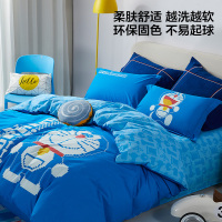 LOVO 乐蜗家纺 “哆啦A梦”正版授权IP 全棉床品四件套