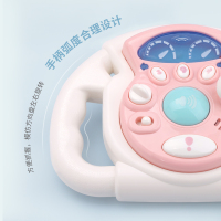 ddung冬己仿真汽车方向盘仿真声光音效母婴玩具DD205