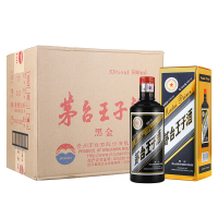贵州茅台 茅台王子酒黑金王子酱香型白酒500ml 单瓶装
