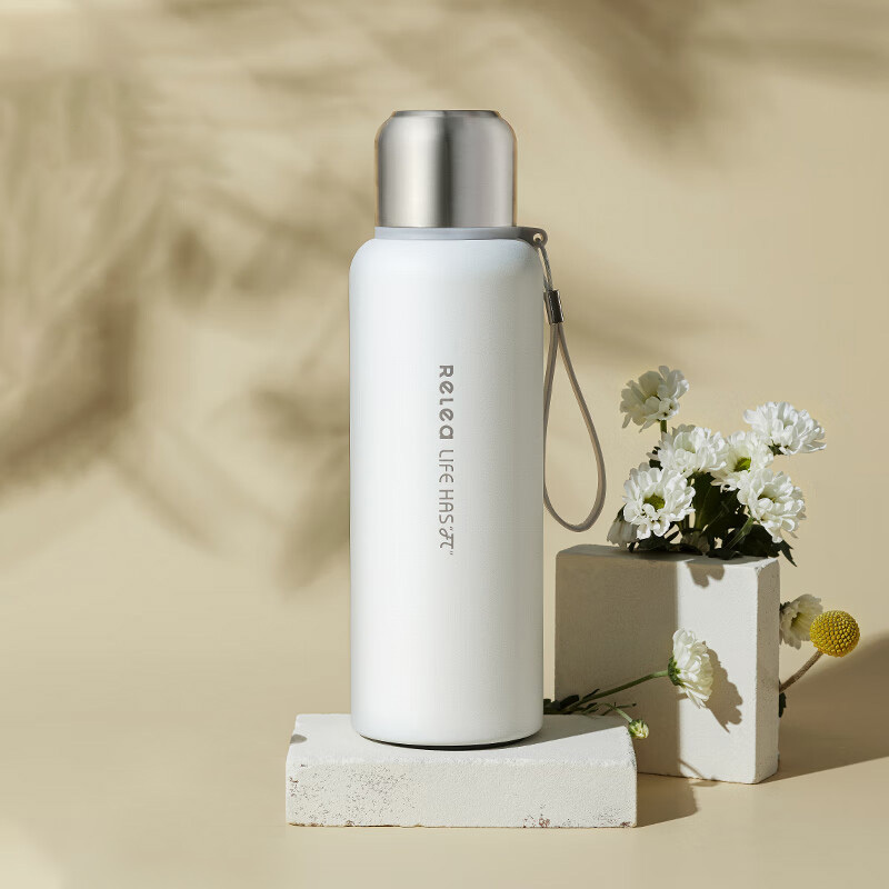 物生物保温杯1000ml分离茶水JV012243-1000-BS00/ES00(颜色随机)高清大图
