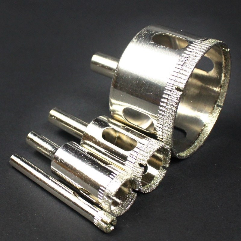 闪电客玻璃开孔器水钻钻头瓷砖陶瓷金刚砂打孔器玉石磨圆工具大理石取