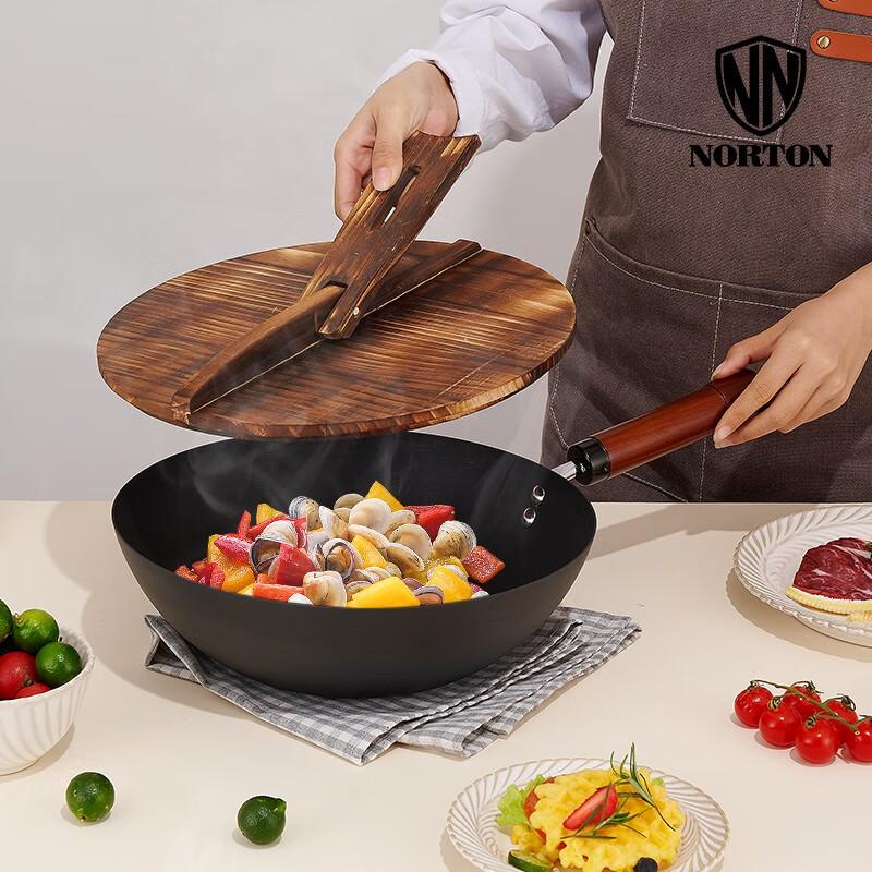 诺顿NORTON斯特凡原味煎炒锅32cm 1JSTF032高清大图