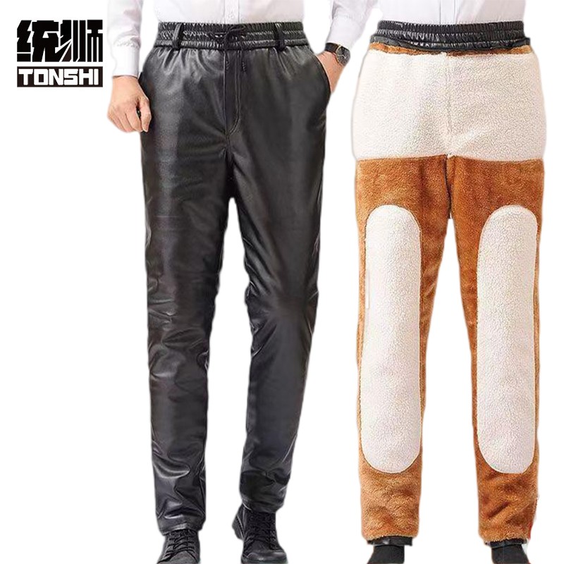 统狮 防寒皮夹克裤 Y00 件 黑色 3XL