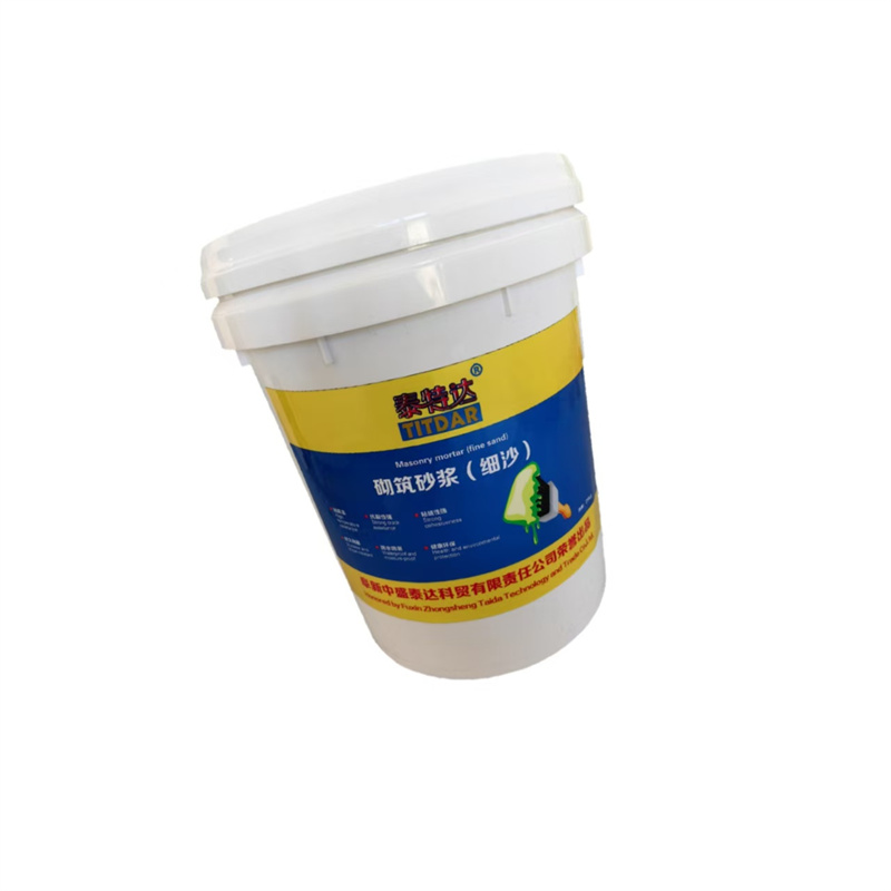 泰特达 砌筑砂浆(细沙) 灰色25KG 桶高清大图