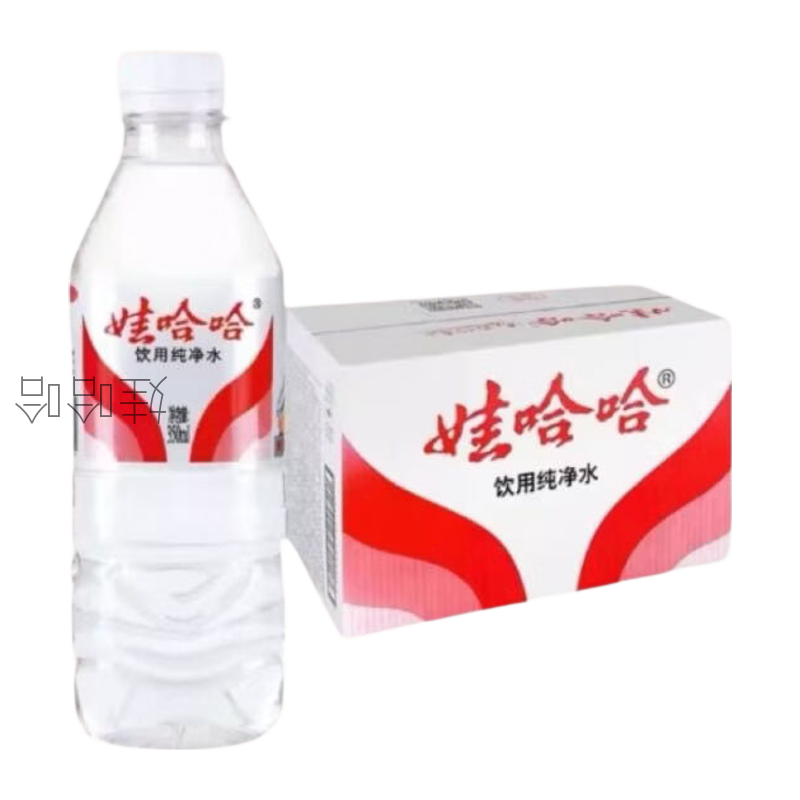 娃哈哈纯净水350ml*24瓶 纸箱装整箱小瓶装水矿泉水 哇哈哈饮用水高清大图