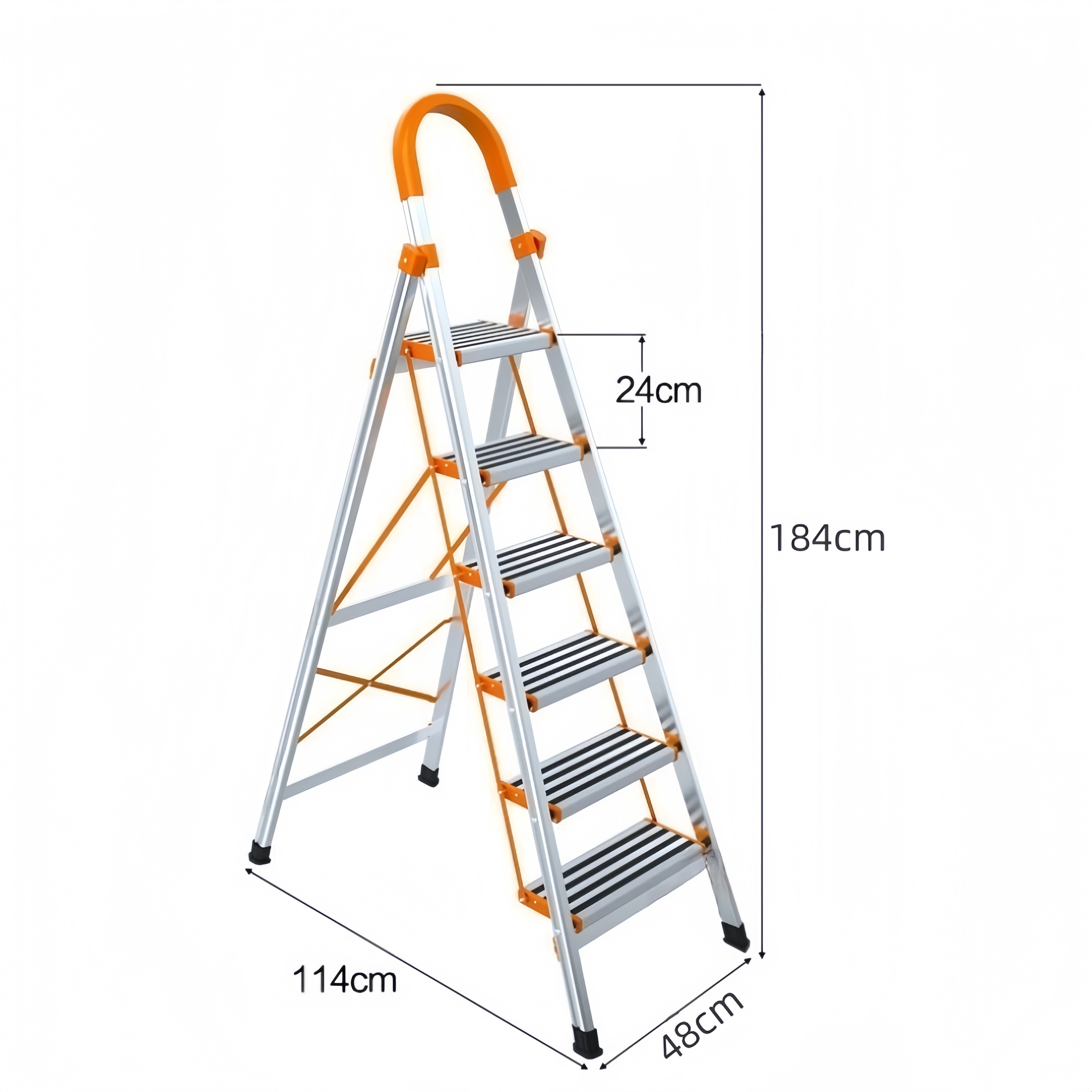 珂攸洋防滑人字梯个高清大图