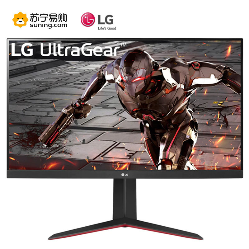 LG新品 32GN650小金刚32英寸2K165hz显示器1ms响应游戏微边框升降旋转HDR10 144hz电脑显示屏