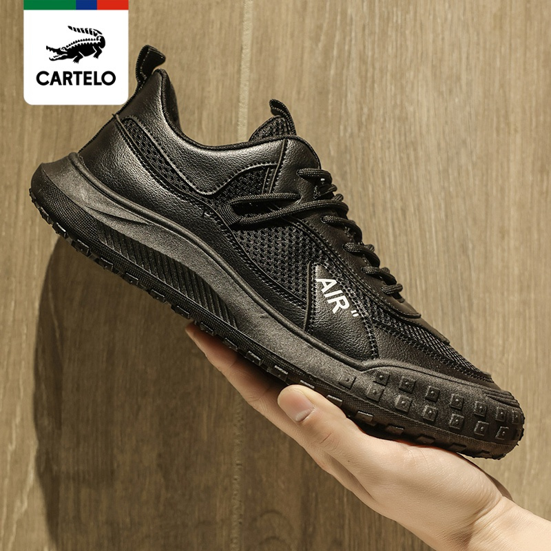 线下专柜同款卡帝乐鳄鱼cartelo新款男士休闲鞋运动鞋板鞋男鞋