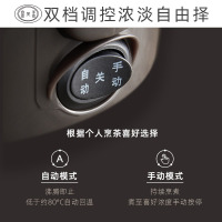 小熊(Bear)煮茶器 养生壶家用办公室1L全自动蒸汽喷淋煮茶器带滤网花茶壶 ZCQ-P10G5