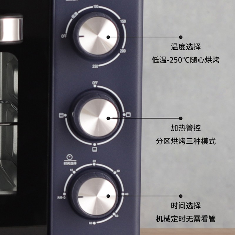 熊猫22升烤箱TR22L1高清大图