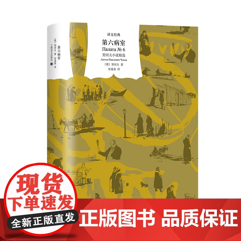 第六病室 [俄]契诃夫 著 译文经典 朱逸森 译 汇集契诃夫小说精髓 完整呈现契诃夫艺术魅力 上海译文出版社 正版高清大图