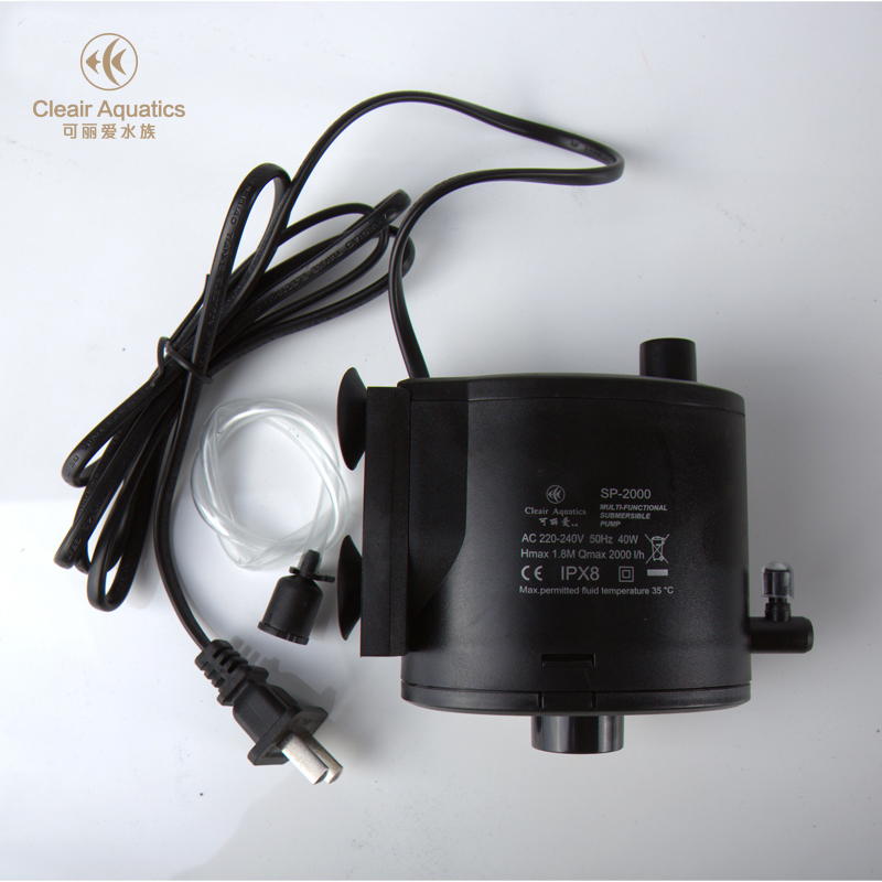 cleair可丽爱上过滤水族箱鱼缸新款潜水泵sp100015002000