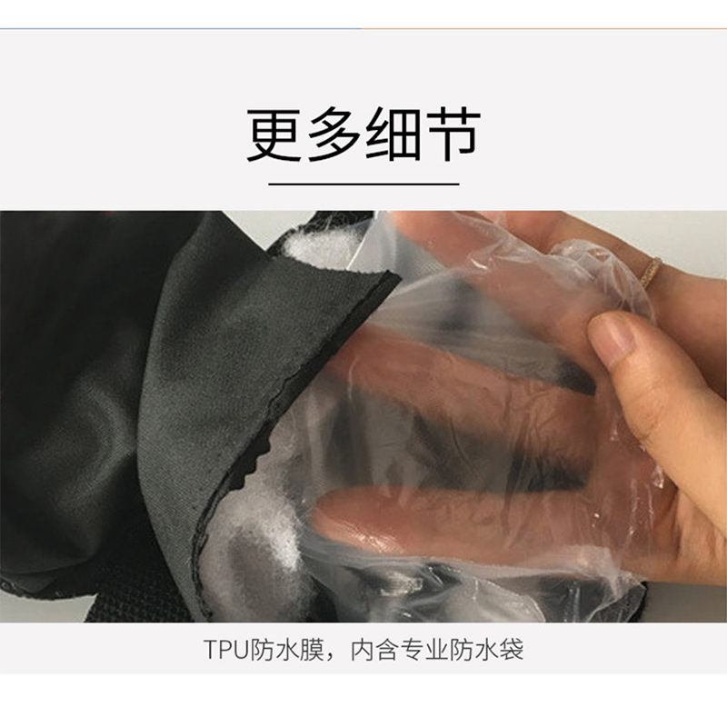 工霸 室外皮质防寒保暖手套 1副