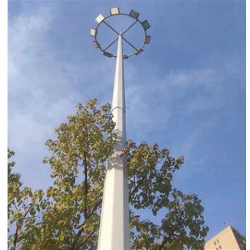 环杰led高杆灯球场照明灯6米三头t字200w3