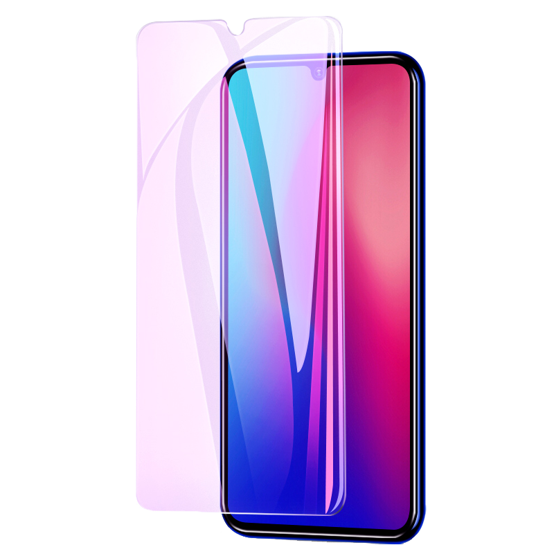 [送手机壳]轻万适用vivoz5钢化膜全屏抗蓝光防摔贴膜VIVO手机保护膜全玻璃