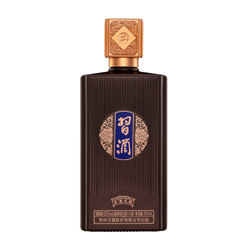 贵州习酒白酒500ml回味悠长醇馥留香风雅款47933-1高清大图