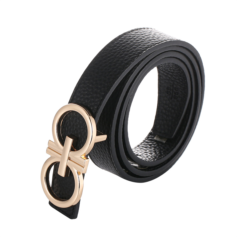 喜来登SHERIDAN女士板扣内穿头层牛皮皮带