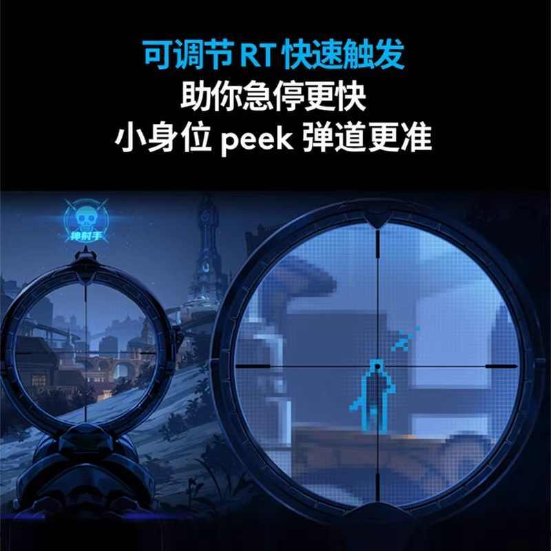 罗技(Logitech) 罗技PRO X TKLRAPID磁轴键盘-黑色高清大图