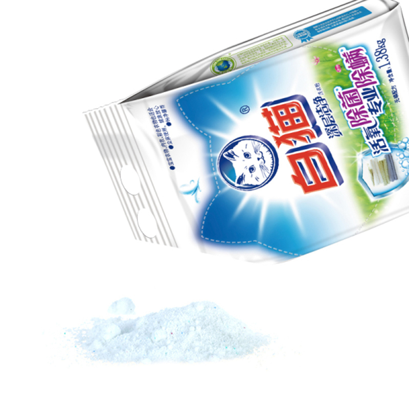 白猫 深层洁净除菌洗衣粉1380g(单位:袋)