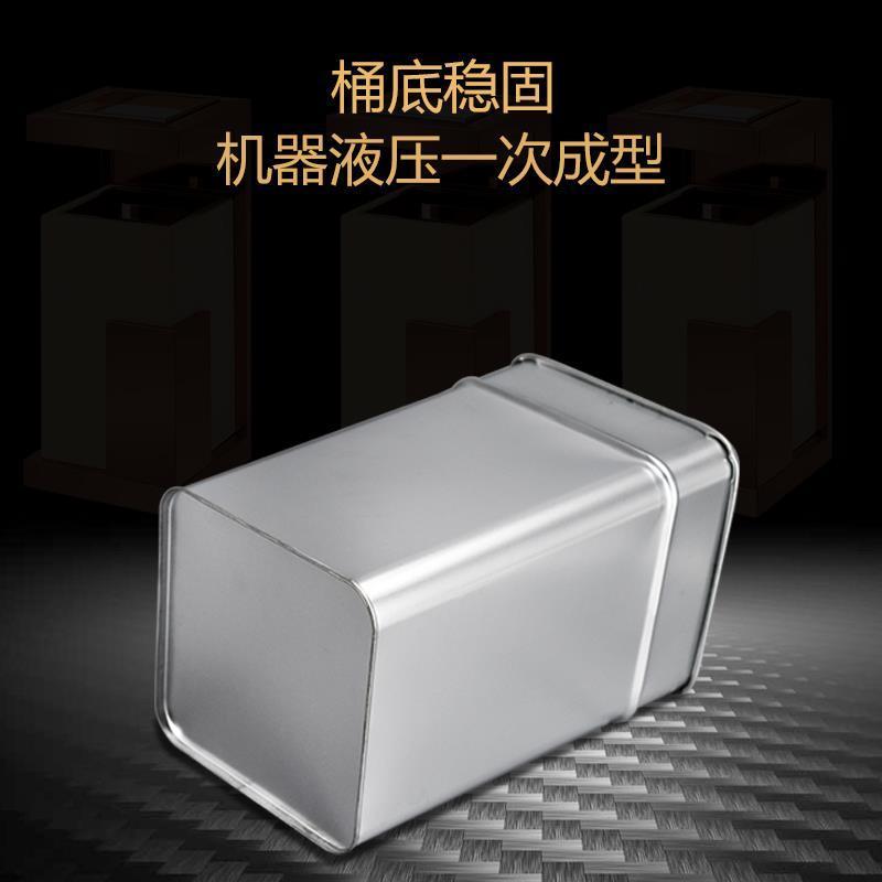户外垃圾桶内胆不锈钢垃圾桶内桶定做方形镀锌板小桶白铁皮桶酒店