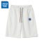 真维斯夏季新款宽松透气运动短裤男港风休闲五分裤男美式薄款潮流