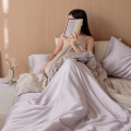 优福安达60支天丝纯色三&四件套 多色可选 TZ2025030003 /套 1.8m床笠款 紫乐