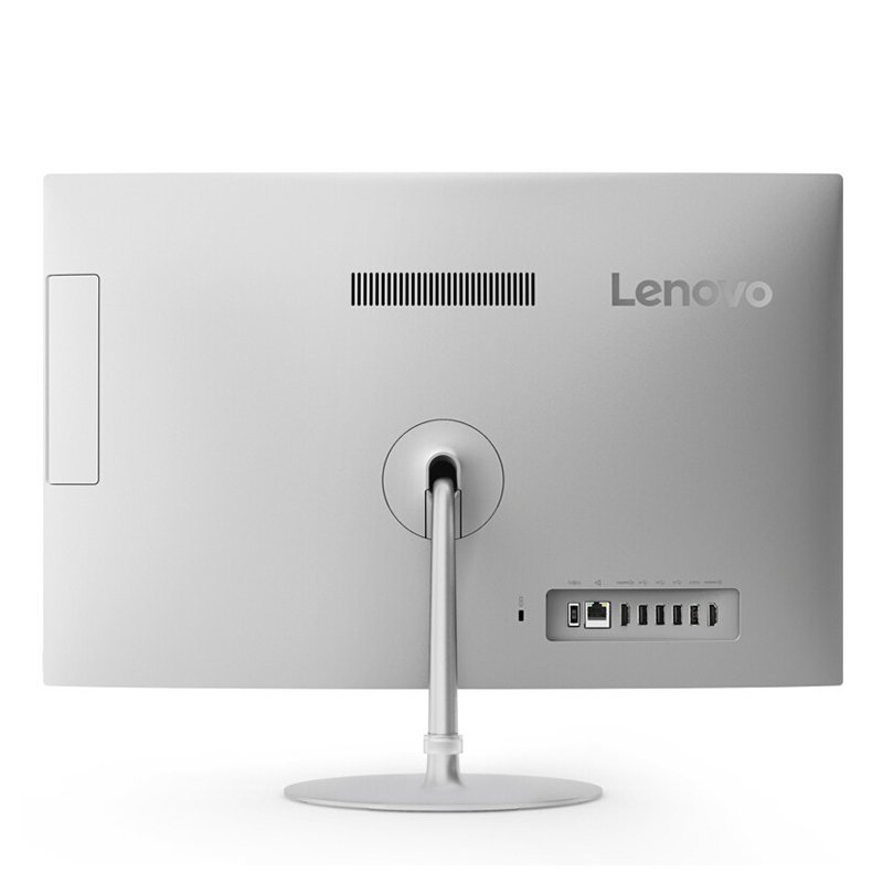 联想(Lenovo) AIO520-27 I5-8400T/8G/2T+128G/4G独显/无线键鼠/27英寸QHD/银色/商务办公学习个人家用企业采购致美一体机台式电脑高清大图