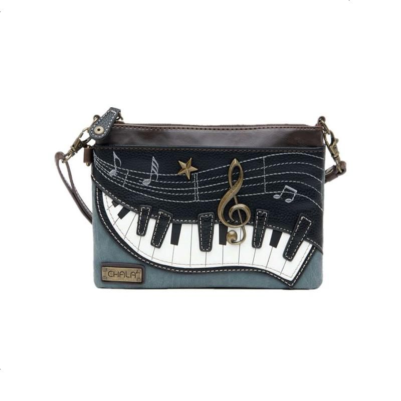新款chala包包女2020秋冬新款手提包女小众设计包气质女神复古斜挎钢琴高清大图