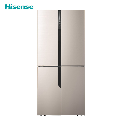 海信(Hisense)BCD-459WTDVBPI/Q 459升 十字对开门冰箱 变频智能 风冷无霜 电脑控温(流光金)