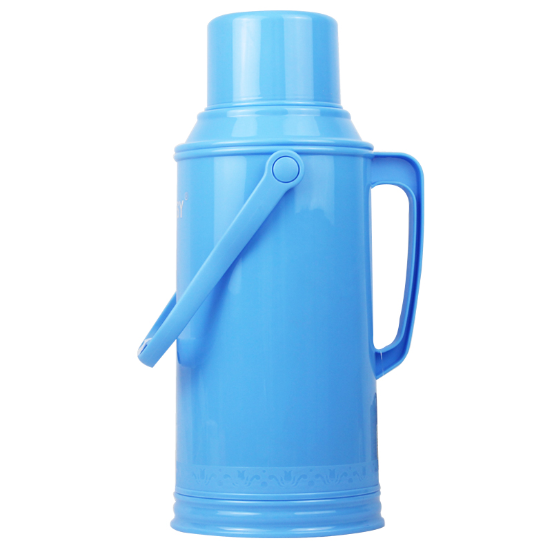 暖壶家用热水瓶塑料保温瓶水壶开水瓶大容量暖水瓶玻璃内胆3.2l 3.