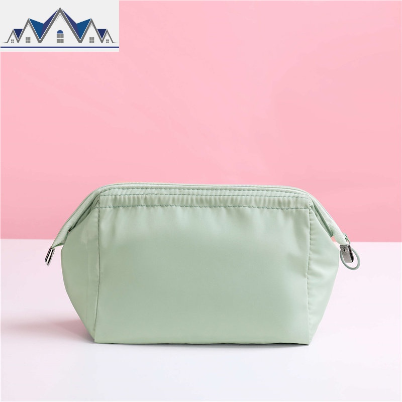 网红莫莫兰迪系化妆包多功能洗漱包化妆品收纳包便携少女风大号包 三维工匠高清大图