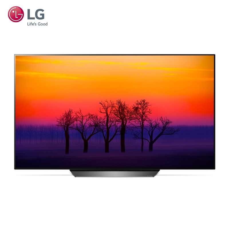 LG 55英寸4K超高清 OLED电视 OLED55B8PCA 杜比全景声 4K影院HDR智能 α7处理器 全面屏高清大图