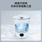 美的(Midea)内衣裤分桶洗衣机便携式婴儿童衣服清洗机1.5KG触控迷你洗袜子神器(一机三桶) MFB15-33S