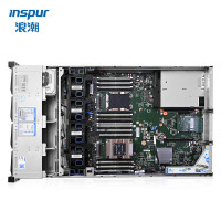 浪潮(INSPUR)英信NF5280M5 2U机架式服务器主机 至强铜牌5218 64G 3*4TSATA RAID5 双千双万 550W单电 导轨 改配 3年质保