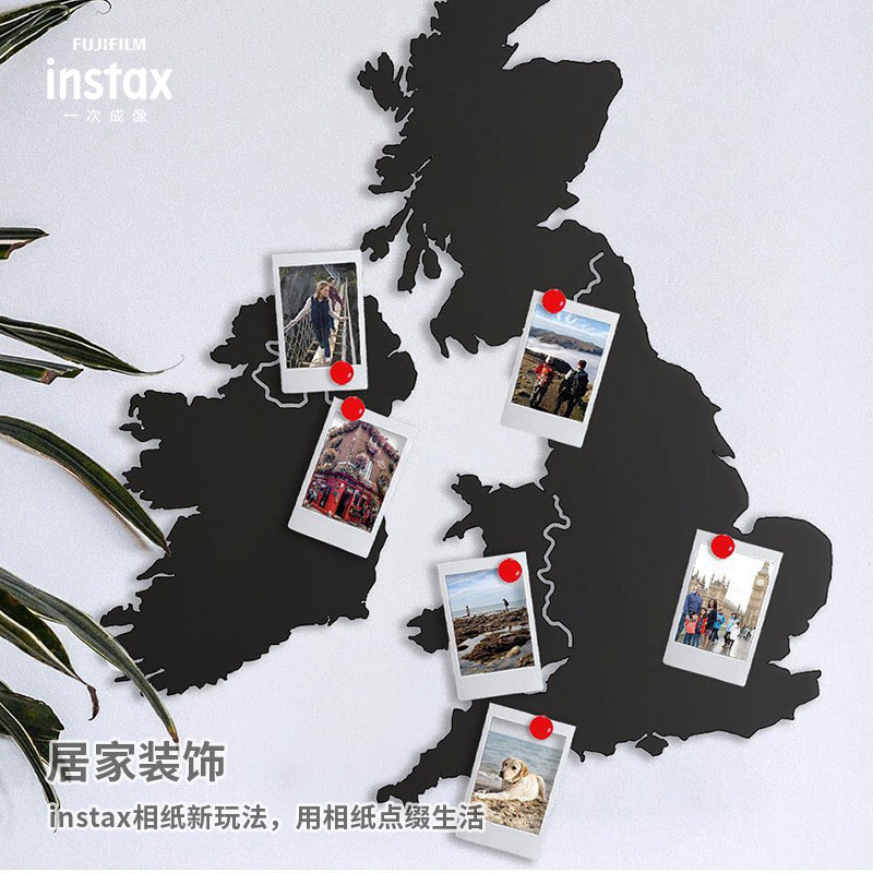 富士instax快显胶片白边(20张)
