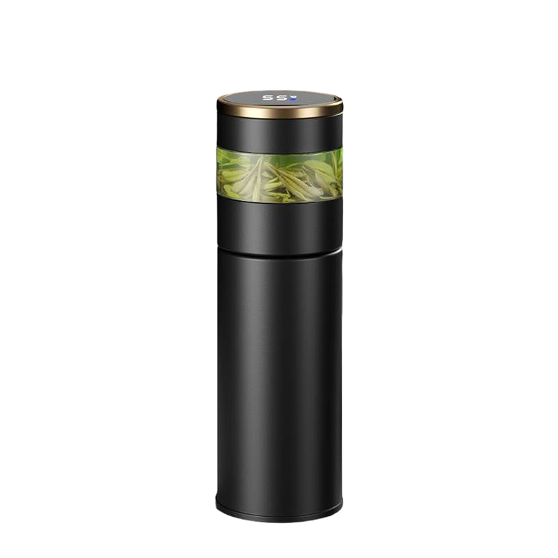 迈援 保温杯 黑色-450ml 个高清大图