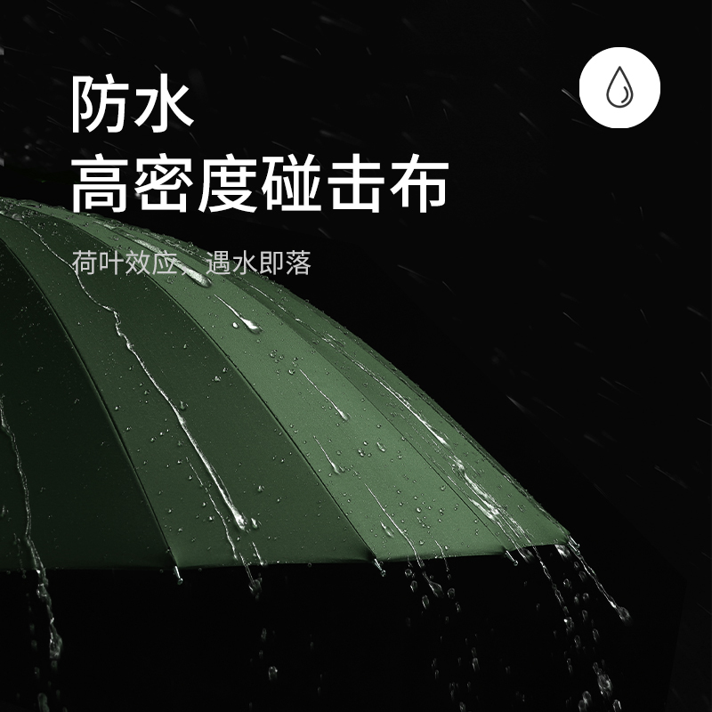 雨伞男女士自动24骨长柄直杆加大加固防台风超大号双人加厚直柄大伞