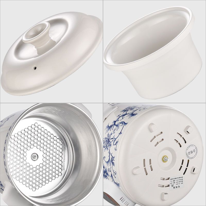 电炖锅煲汤锅电锅家用陶瓷插电全自动熬煮粥锅神器小1人2-3大容量