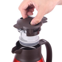 象印(ZO JIRUSHI) 保温壶HA15C 304不锈钢真空保温壶家居保温壶咖啡保温水壶水壶 1.5L 红色-DB