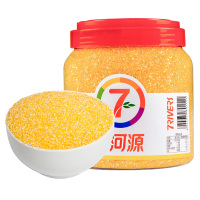七河源 玉米糁1.38kg 国产食品 粮油 杂粮 玉米无添加 小细颗粒 玉米 五谷 粗粮 大桶装 大米伴侣