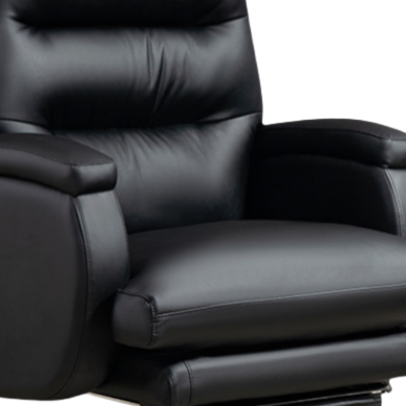 豫龙都人体工学椅 皮质把高清大图