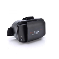 宾毅VR眼镜3D立体影院虚拟现实VR头盔头戴式3DVR游戏手柄苹果安卓通用VR显示器 【蓝光版】+送立体耳机