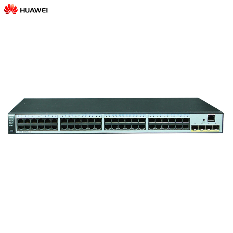 华为(HUAWEI)S5720S-52X-LI-AC 48口全千兆三层网管企业级以太网络核心交换机 优享服务