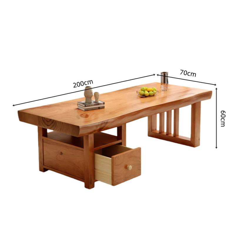 伽隽 实木茶桌 200*70*60cm 张高清大图