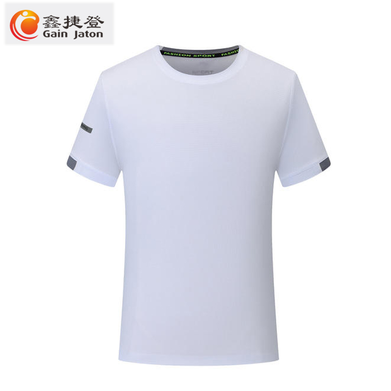 鑫捷登 短袖T恤运动休闲装 AGRY-TH7111 1件 白色 3XL
