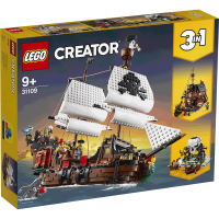LEGO乐高玩具创意百变系列海盗船31109拼插玩具
