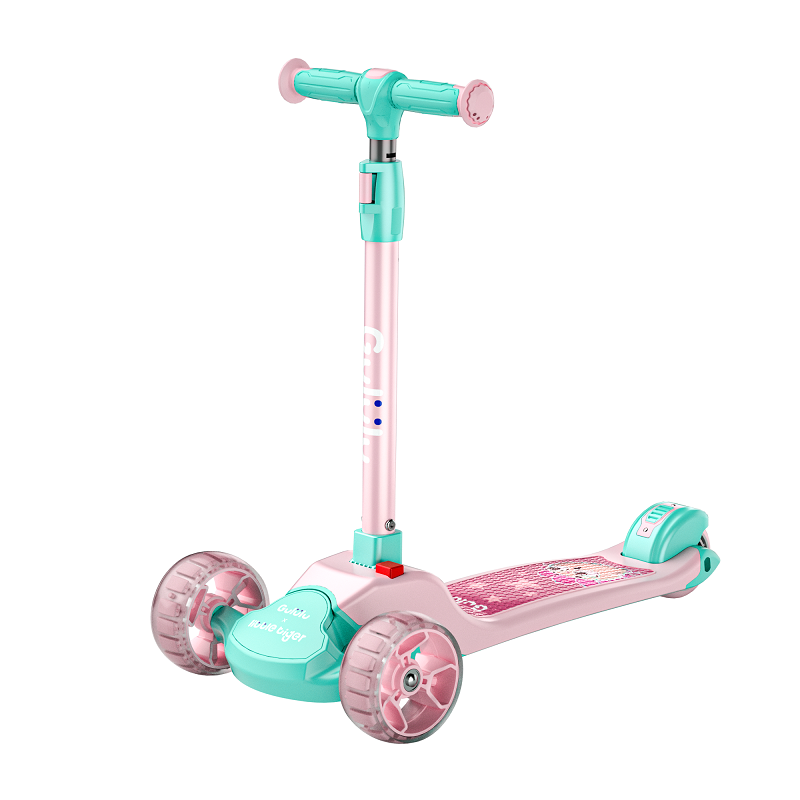 荟智whizbebe儿童滑板车烈鸟粉视频