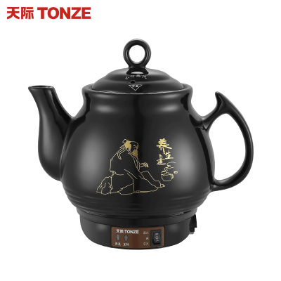 天际按键式中药壶BJH-W300H全自动连体煎药壶养生壶陶瓷家用煎中医砂锅熬药罐3L/升