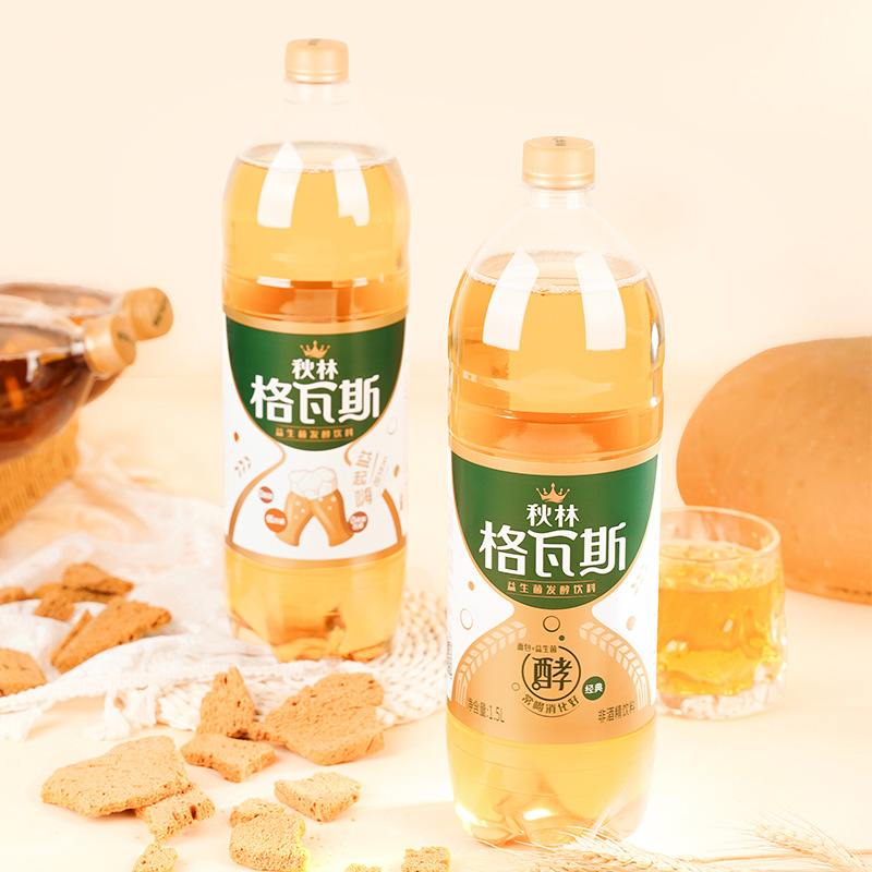 秋林格瓦斯 面包发酵饮料1.5Lx6瓶 俄罗斯风味汽水网红饮品哈尔滨特产碳酸饮料苏打水高清大图