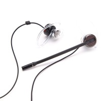 缤特力(Plantronics)C435 入耳式商务耳麦耳机/视频会议